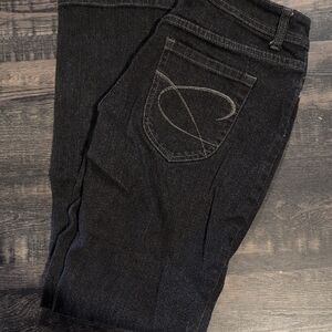 Chico's Black Straight Leg Jeans